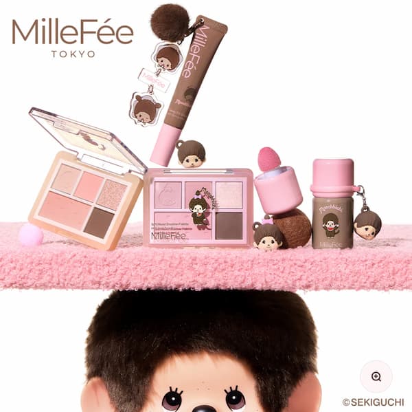 コスメブランドMilleFée（ミルフィー）× モンチッチの初コラボレーションが大人気💖早くも完売！？